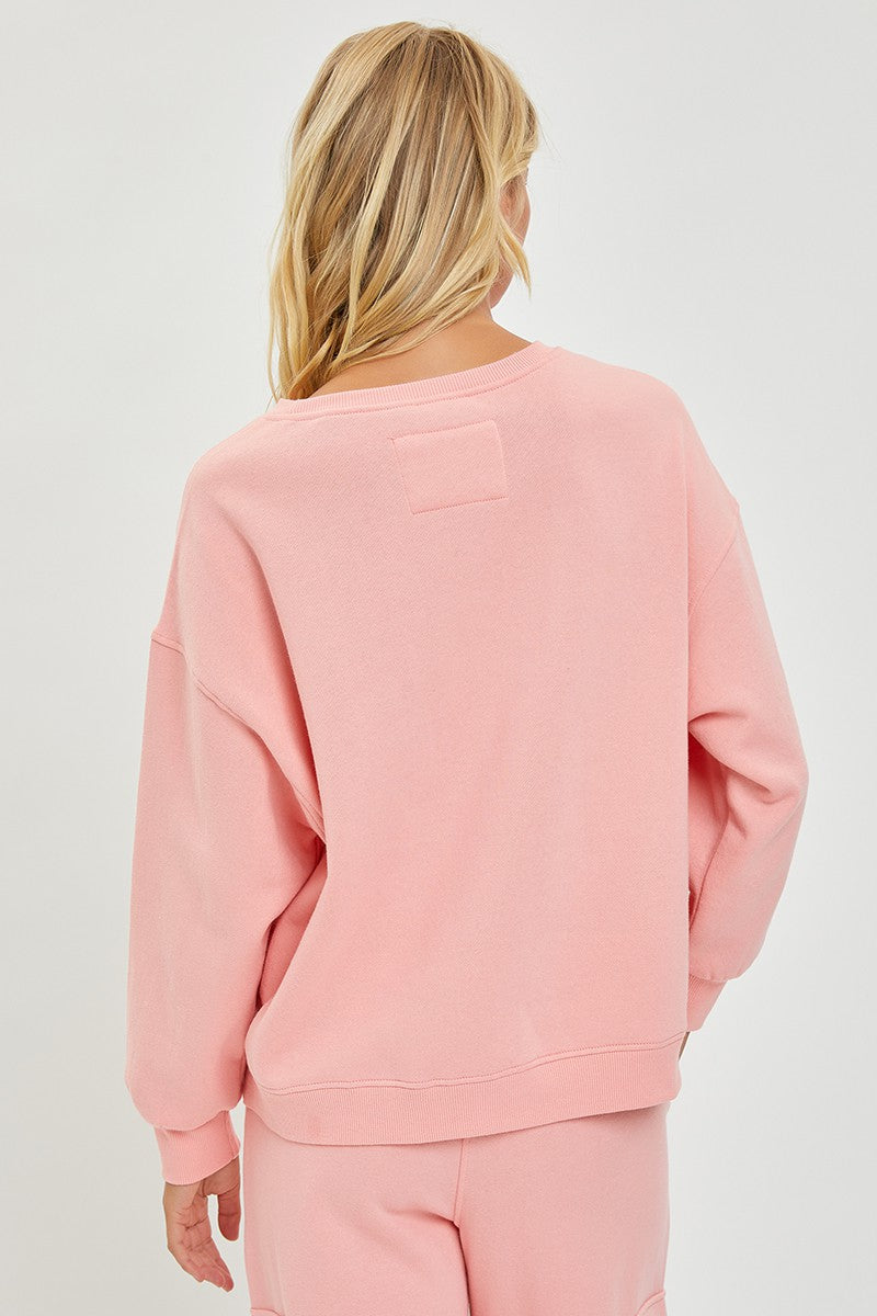 Kaitlyn Sweatshirt Blush