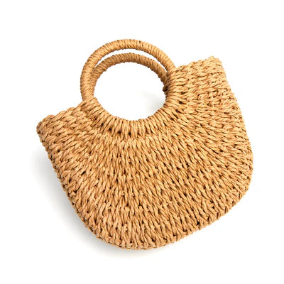 Lucy Raffia Handbag