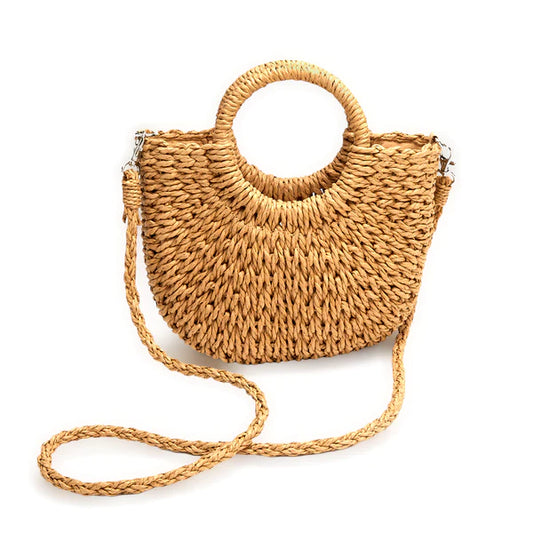 Lucy Raffia Handbag