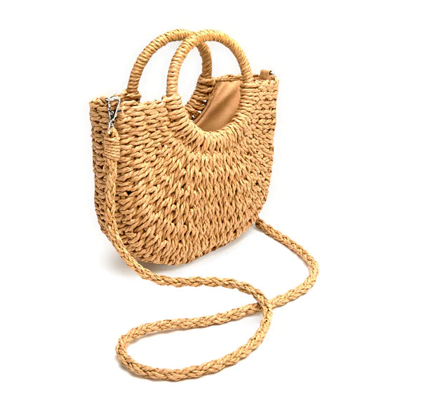 Lucy Raffia Handbag