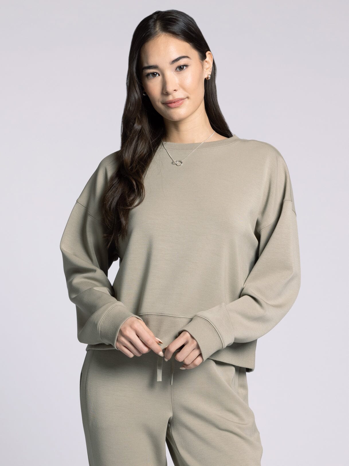 Anitra Top Sage Fog