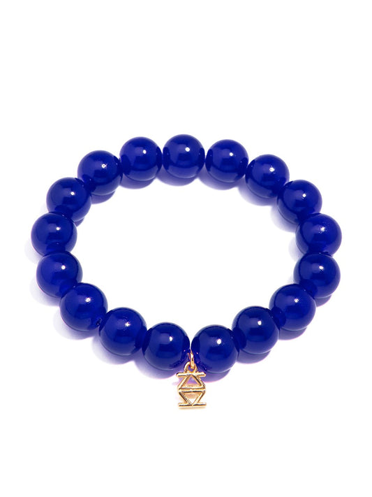 Mary Beaded Bracelet Cobalt Blue