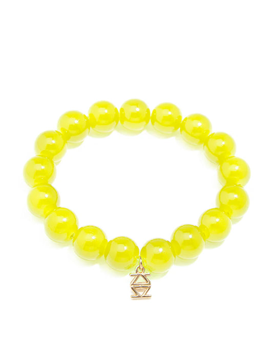 Mary Beaded Bracelet Lime