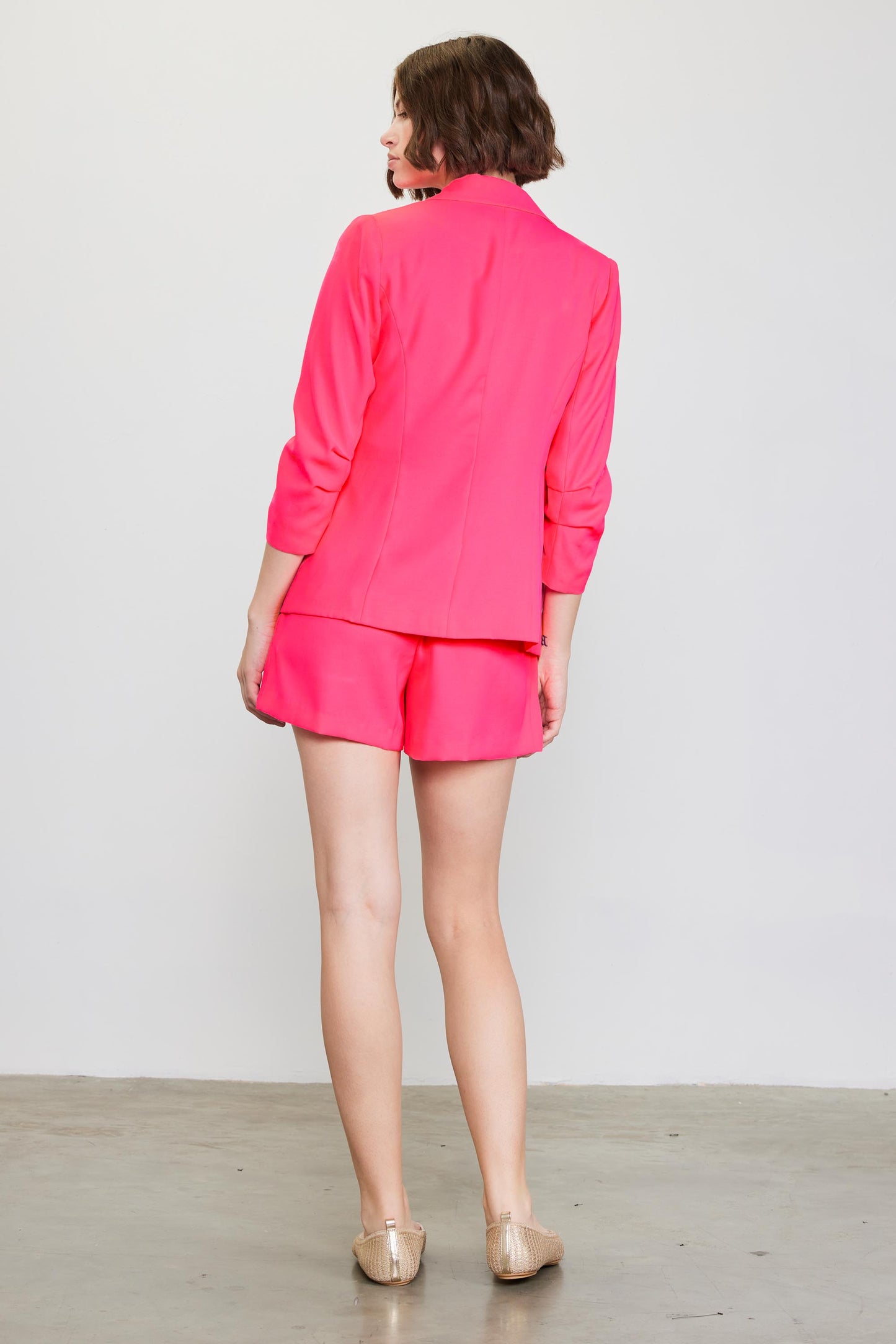 Alexis Blazer Neon Pink