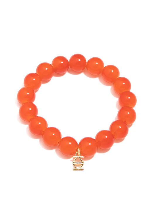 Mary Beaded Bracelet Orange