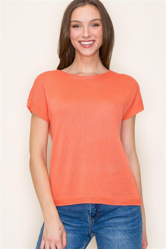 Danielle Sweater Orange