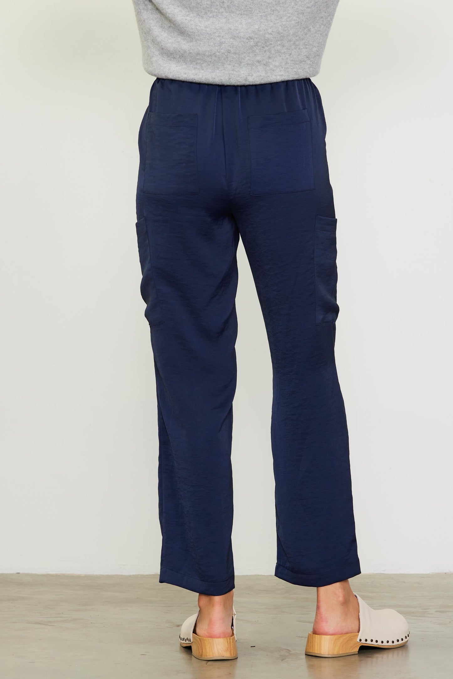 Presley Pintuck Jogger Navy