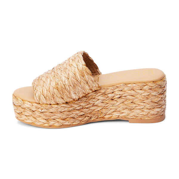 Riley Raffia Wedge Sandal