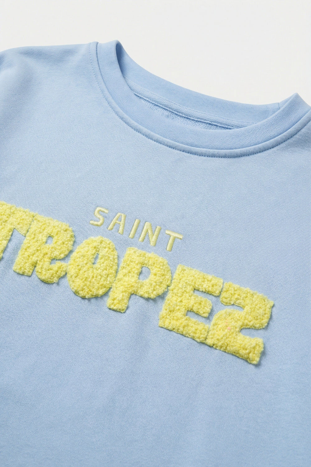 Saint Tropez Sweatshirt Baby Blue