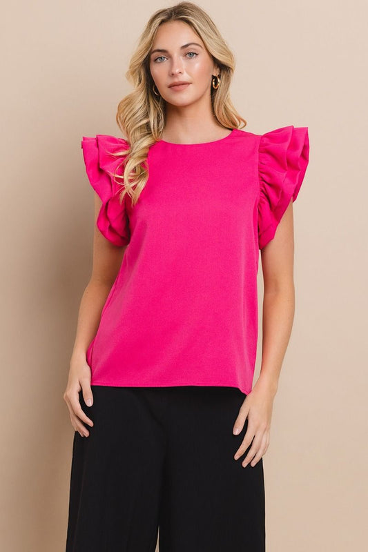 Samantha Top Magenta