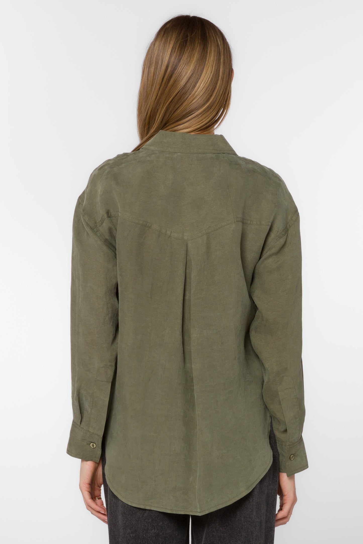 Braxton Top Olive