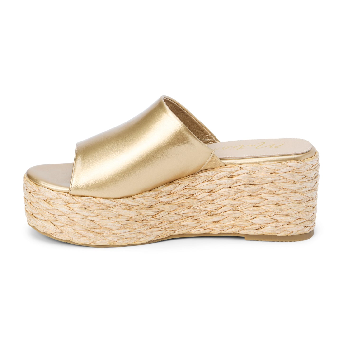 Nantucket Wedge Sandals Gold