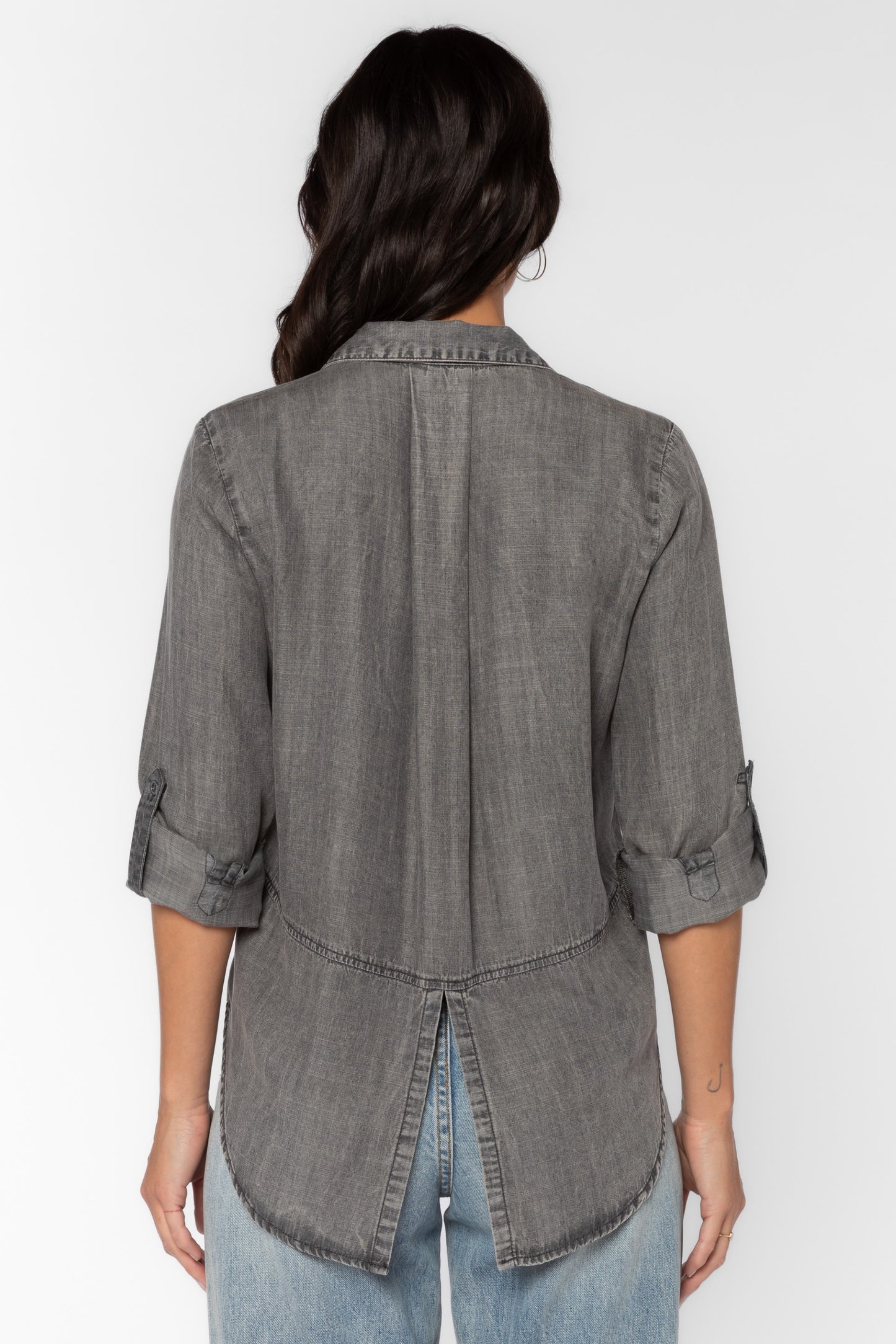 Riley Top Grey