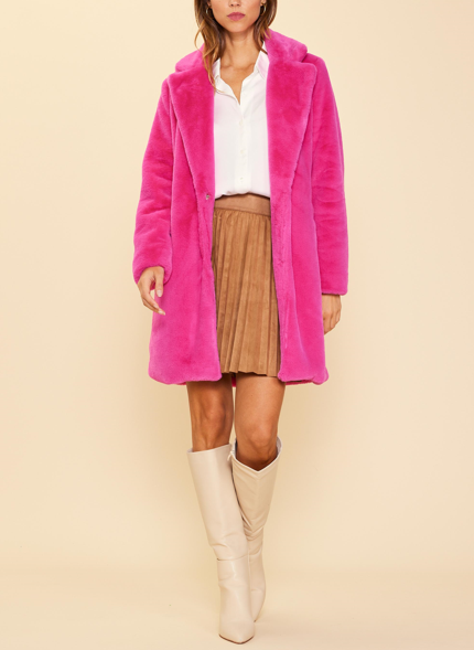 Athena Coat Pink