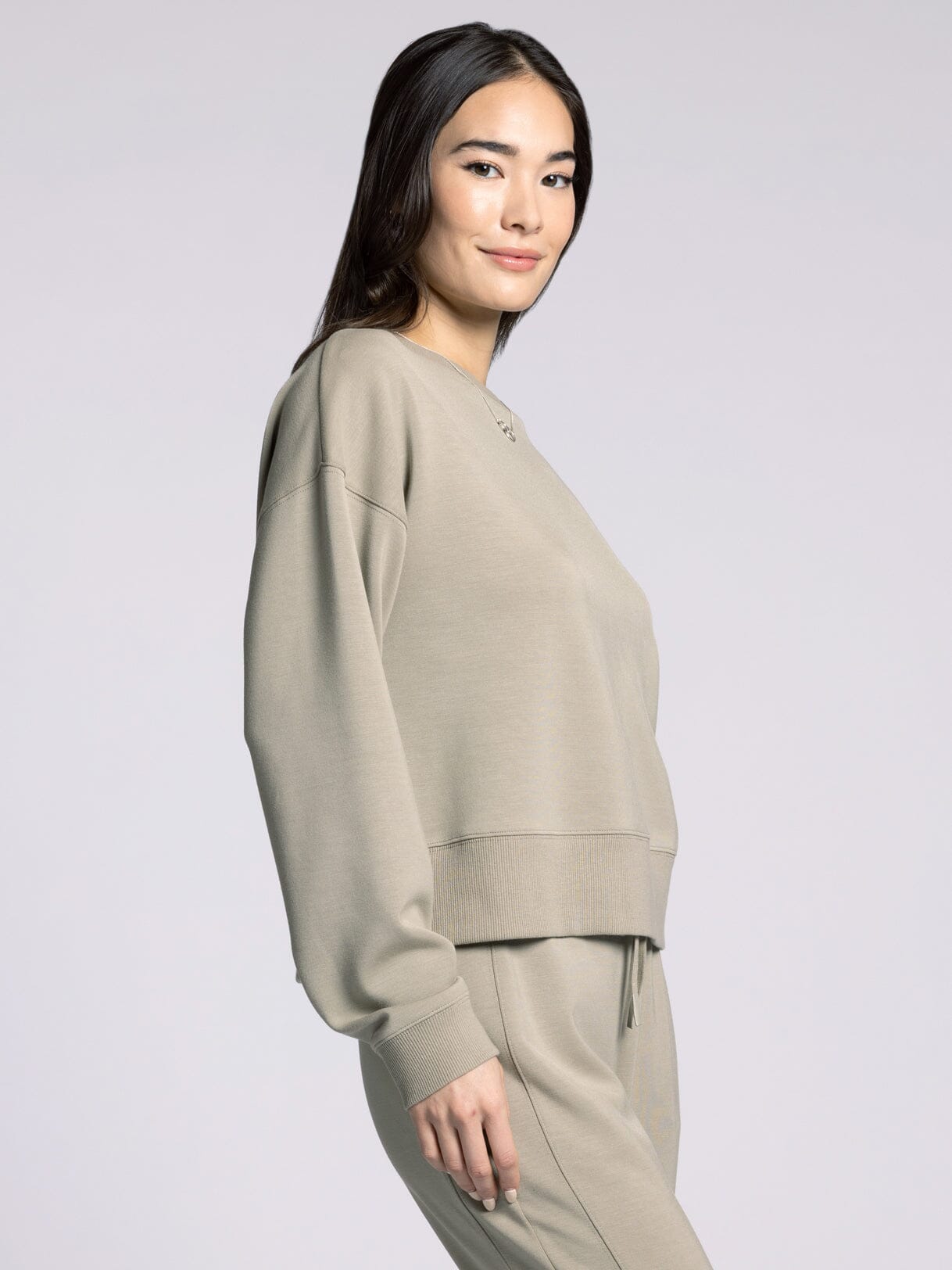 Anitra Top Sage Fog