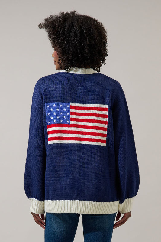 Julius Flag Cardigan