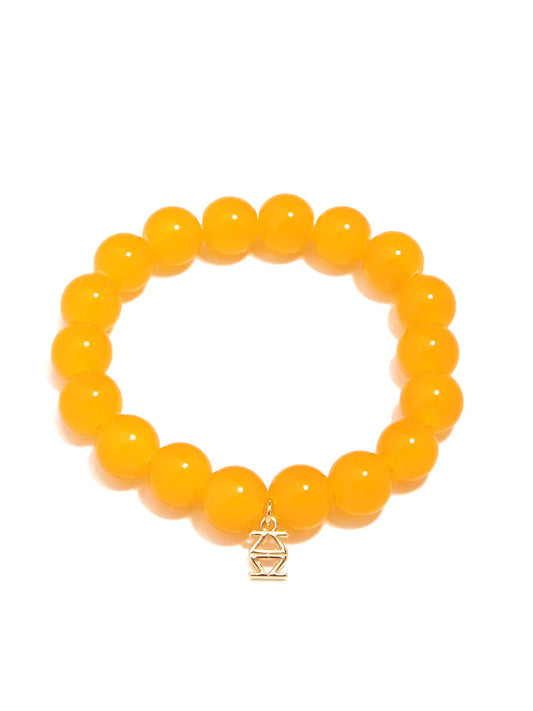 Mary Beaded Bracelet Yellow